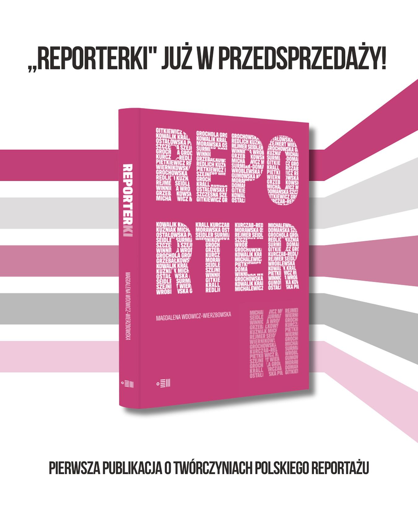 📚„Reporterki” – już w przedsprzedaży!
Premiera książki: 20 listopada.
One słuchały świata. Teraz można posłuchać ich.
To pierwsza publikacja, która opowiada o twórczyniach polskiej literatury non-fiction - kobietach, które opisują rzeczywistość, ale rzadko same stają się bohaterkami.
Magdalena Wdowicz-Wierzbowska przez lata fotografowała polskie reporterki i rozmawiała z nimi.
W książce spotykamy m.in. Hannę Krall, Małgorzatę Szejnert, Olgę Gitkiewicz, Magdalenę Grzebałkowską, Małgorzatę Rejmer, Magdalenę Grochowską, Lidię Ostałowską, Irenę Morawską, Wiesławę Grocholę i Agnieszkę Wróblewską.
Ta książka to intymne portrety, słowa i twarze dwudziestu jeden autorek, które tworzą historię polskiego reportażu.
📚Kup przed premierą i zajrzyj reporterkom w oczy.
Zapraszamy na dowody.com!
#reporterki #premieryjesieni #ksiazki #reportaz #hannakrall #lidiaostałowska #magdalenagrzebałkowska #olgagitkiewicz #books #nonfiction #dowody